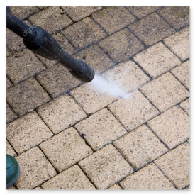 Hochdruckreiniger im Einsatz